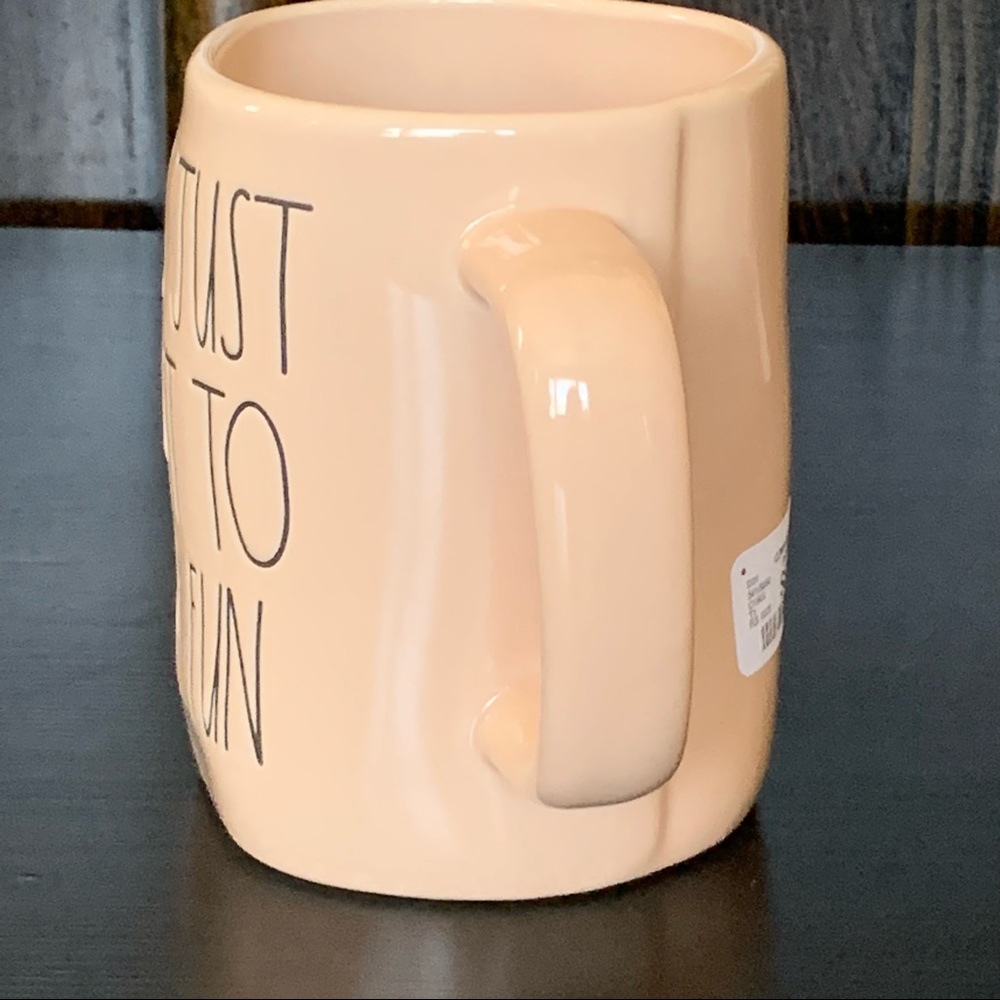 Rae Dunn GIRLS JUST WANT TO HAVE FUN Ceramic Mug - Picture 4 of 7
